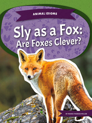 cover image of Sly as a Fox